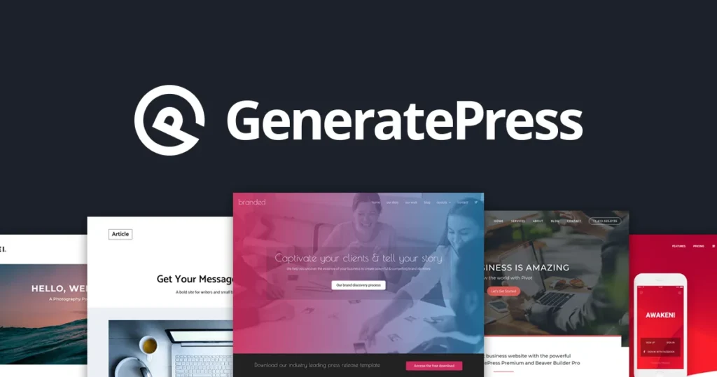 GeneratePress Top WordPress Theme in 2024